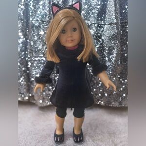 American Girl Doll Mia Strawberry Blonde Hair Light Green Eyes Medium Complexion